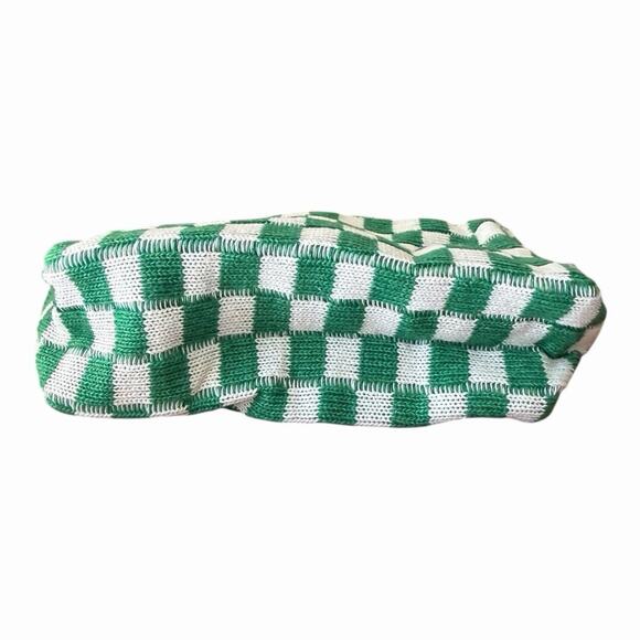 Lot of 4 SOIDRAM Tweens Checkered Cosmetic Cases Pink Plaid & Green Plaid NIP - Picture 11 of 16